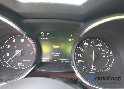 2018 Alfa Romeo Stelvio Ti Sport Awd из США, поврежденный, VIN ZASFAKNN5J7B91860